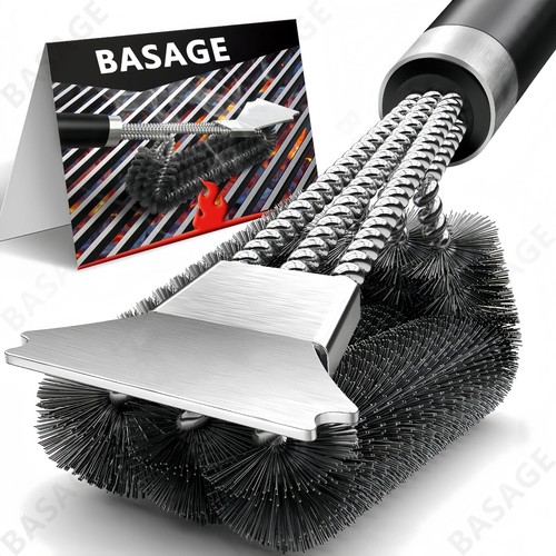 Safe grill brush bristle - grill,