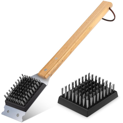 Bbq grill cleaning brush - grill,