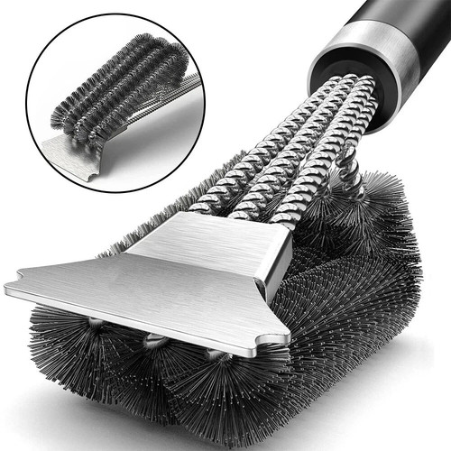 Heavy duty bbq cleaning brush - duty,