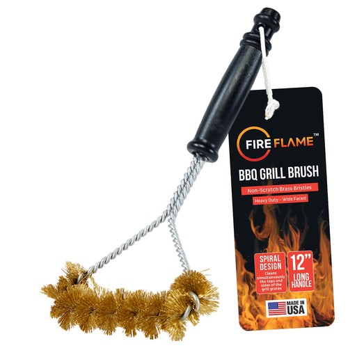 Bbq grill brush inch - bbq,