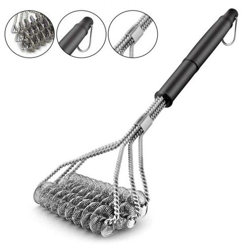 Bbq grill cleaning brush - grill,