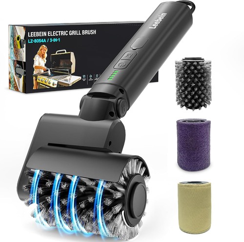 Leebein electric grill brush - grill,
