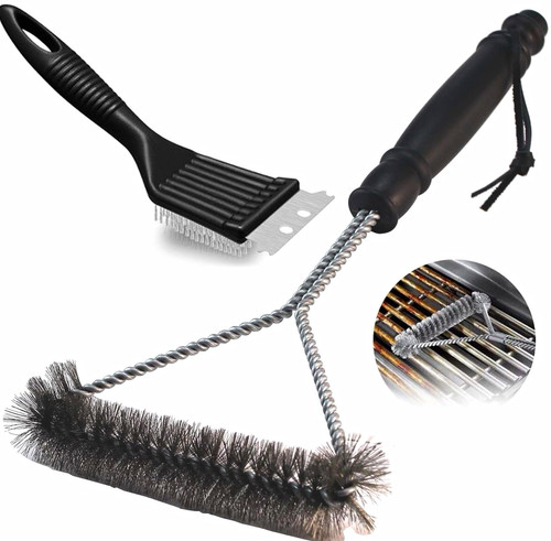 2pc bbq grill - brush, &