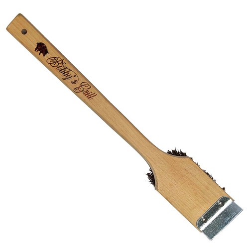 Personalized bbq grill brush - personalized,