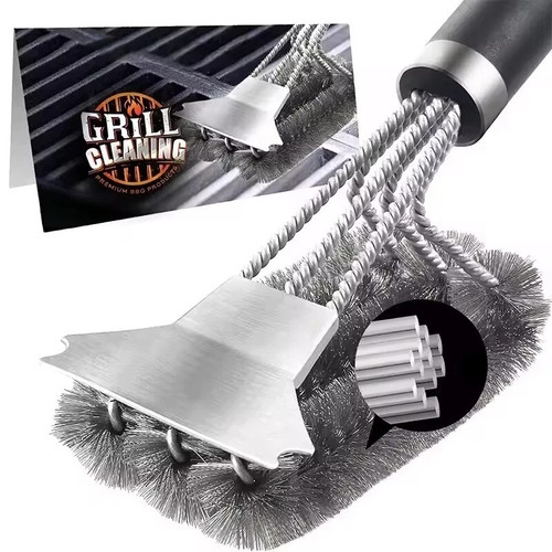 Heavy duty bbq cleaning - bbq, brush