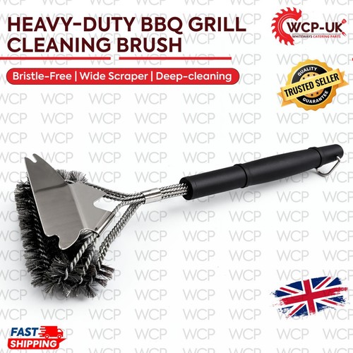 Heavy duty bbq cleaning brush - heavy,