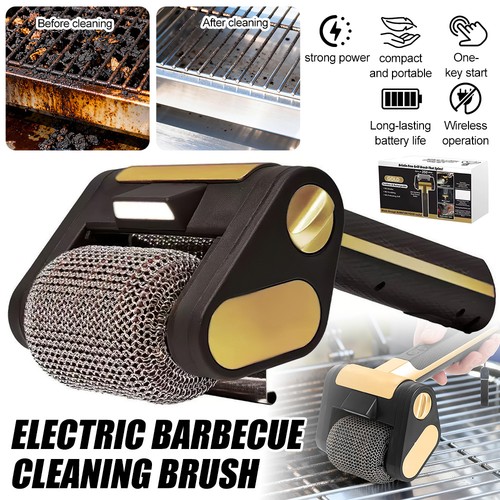 Spinning grill brush cordless - spinning,