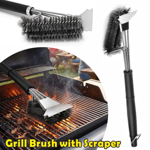 Heavy duty bbq brush - heavy,