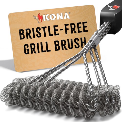 Safe clean grill brush - safe/clean,