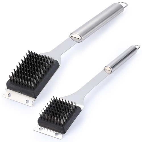 Pack grill brush and - pack,