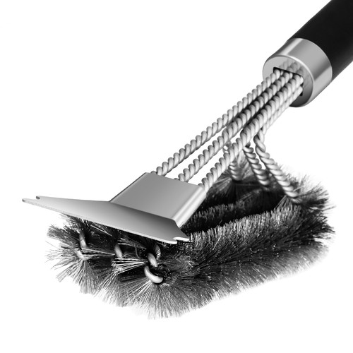 Bbq grill cleaning brush - bbq,