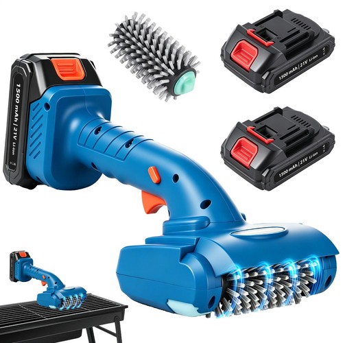 Electric bbq grill brush - electric,