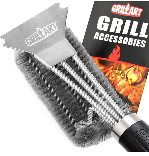 Grillart grill brush and - grill,