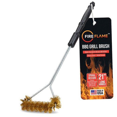 Bbq grill brush - bbq, long