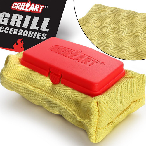 Grill brush bristle free - grill,