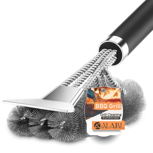Bbq grill cleaning brush - grill,