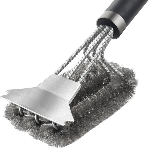 Bbq grill cleaning brush - bbq,